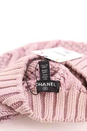 Bonnet Chanel  Rose