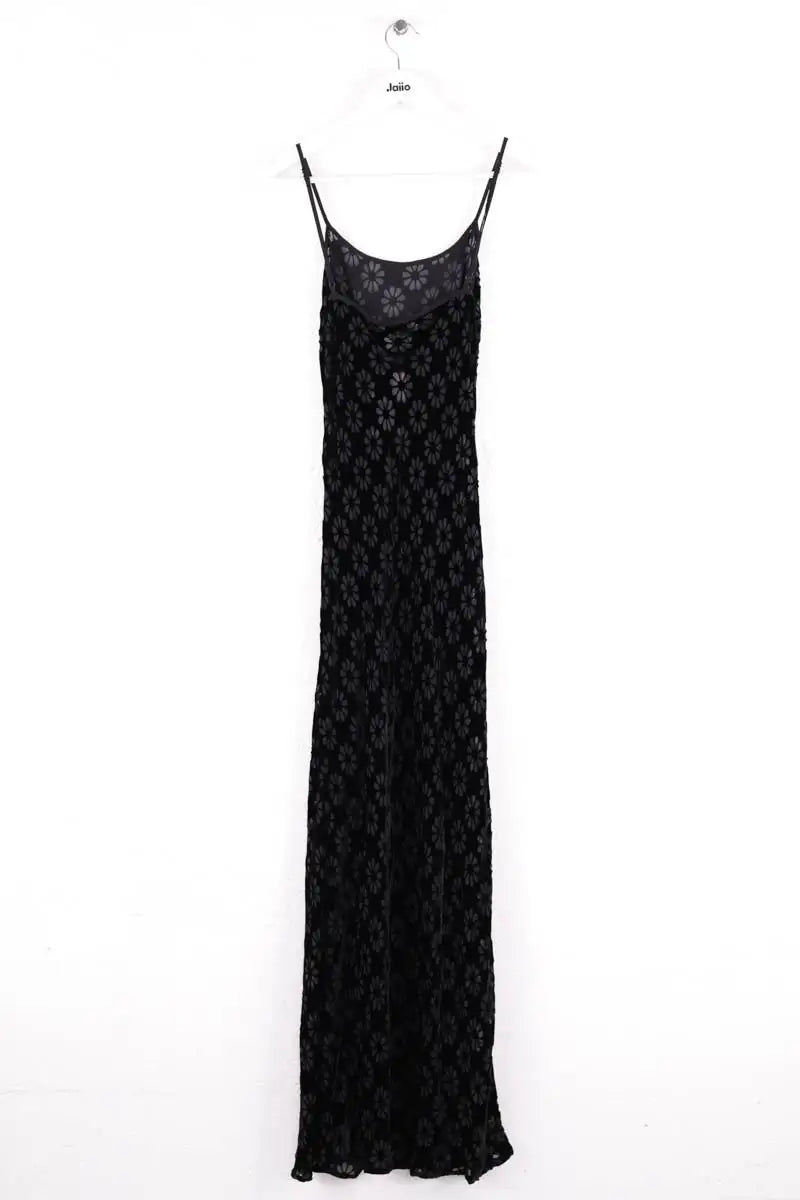 Robe Réalisation Noir en Synthétique