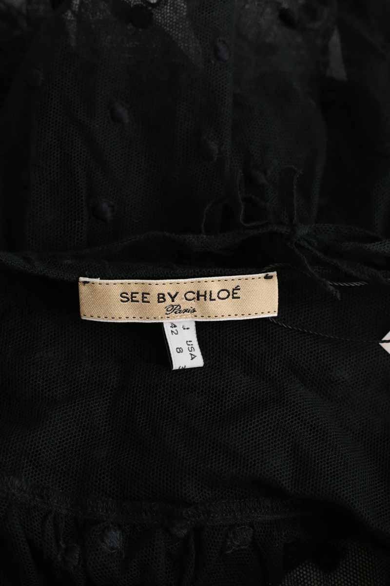 Tops sans manche See By Chloé  Noir