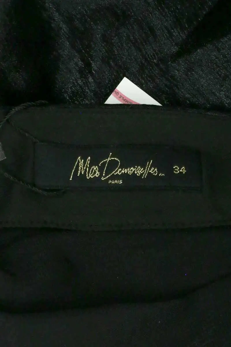 Robe Mes Demoiselles Noir en Soie