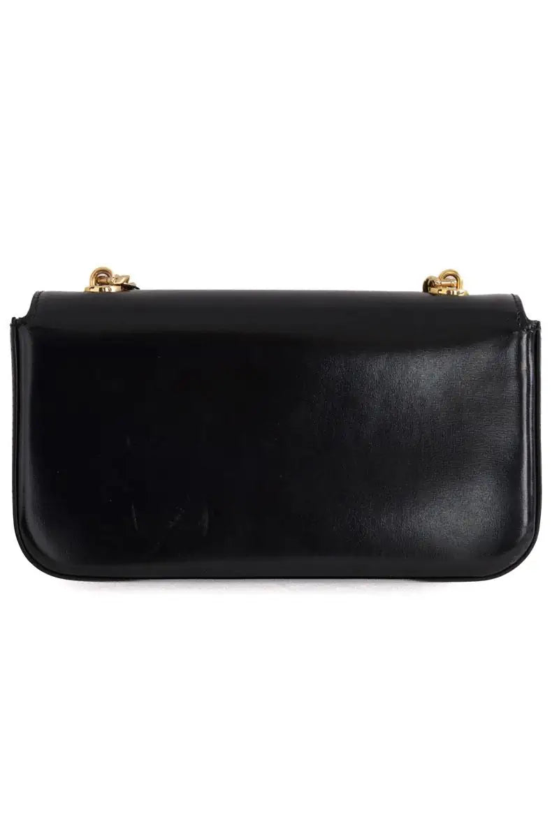 Sac à main Celine Triomphe chain Noir en Cuir