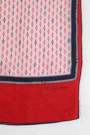 Foulard Celine  Rouge