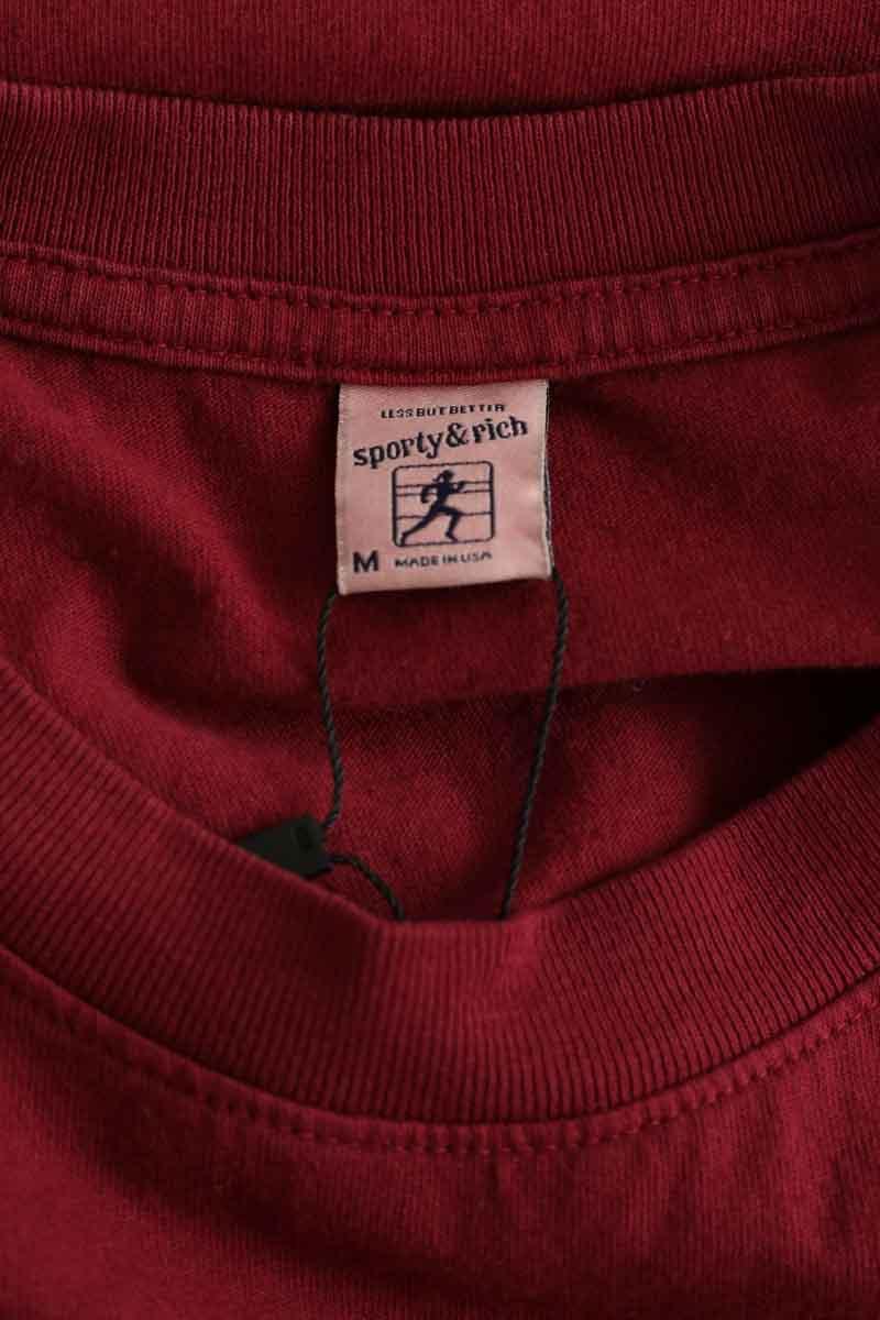 T-shirts Sporty & Rich  Rouge