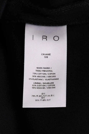 Jupe Iro Marine en Laine