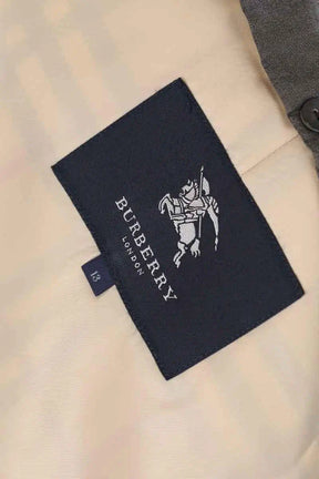 Trench-coat Burberry Gris en Polyester