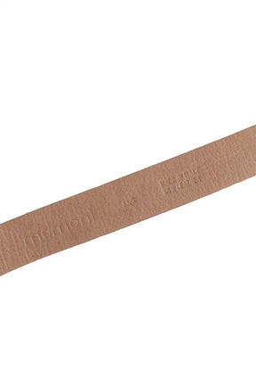 Ceinture en cuir Momoni Beige en Cuir