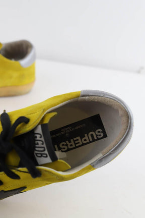 Baskets Golden Goose Superstar Jaune