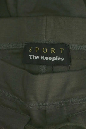 Pantalon slim The Kooples Kaki en Viscose