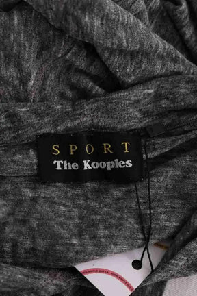 T-shirt The Kooples Gris en Synthétique