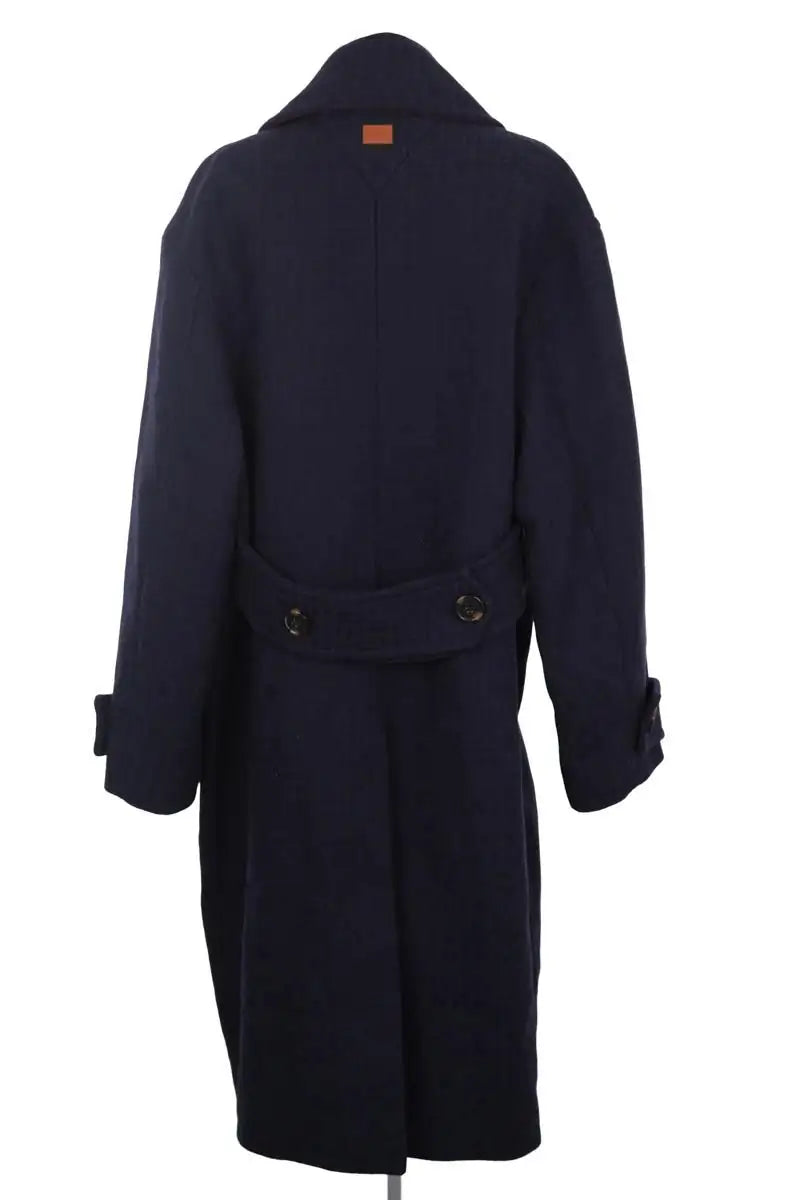 Manteau Tommy Hilfiger Marine en Coton