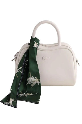 Sac à bandoulière Lacoste Blanc en Cuir - Seconde Main