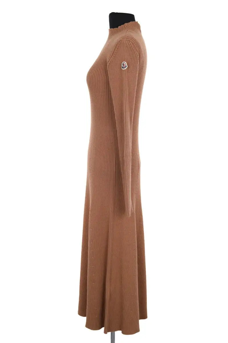 Robe Moncler Camel en Synthétique