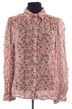 Blouse Ba&Sh Rose en Synthétique, taille M - Seconde Main