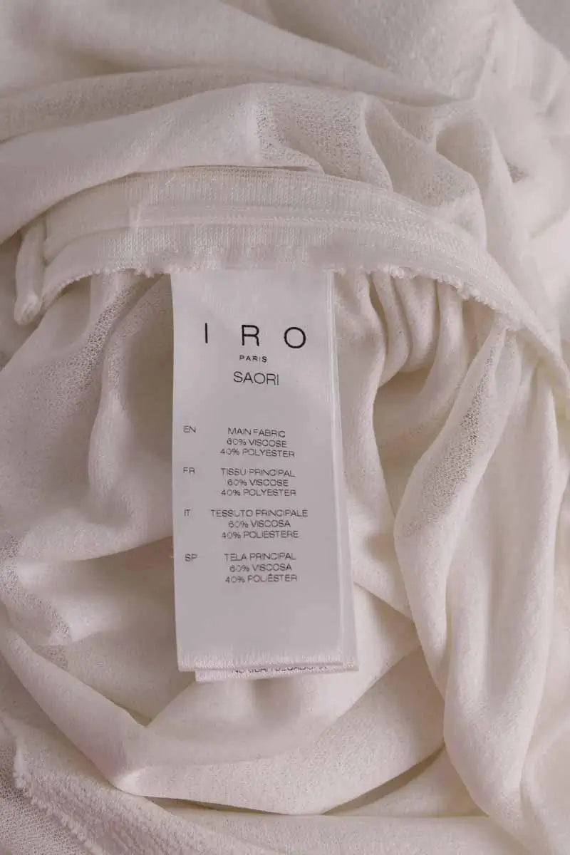 T-shirt Iro Blanc en Synthétique