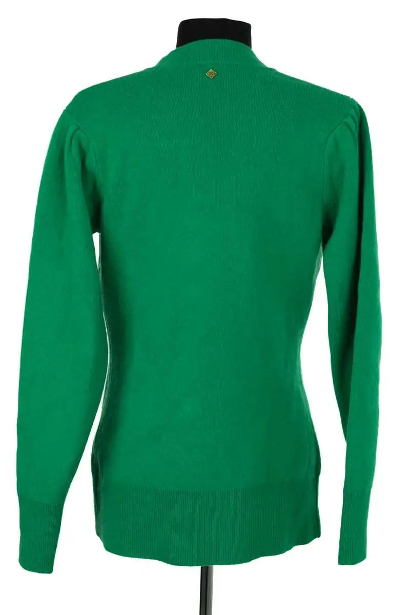 Cardigan Sandro Vert en Laine
