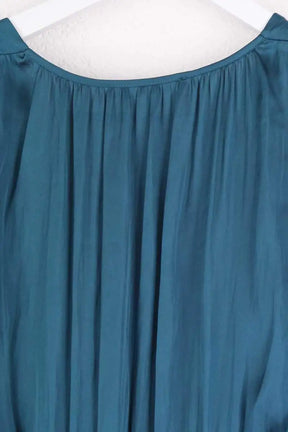 Robe Maje Bleu en Synthétique