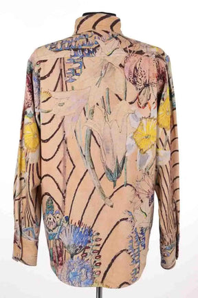 Chemise Valentine Gauthier Camel en Soie