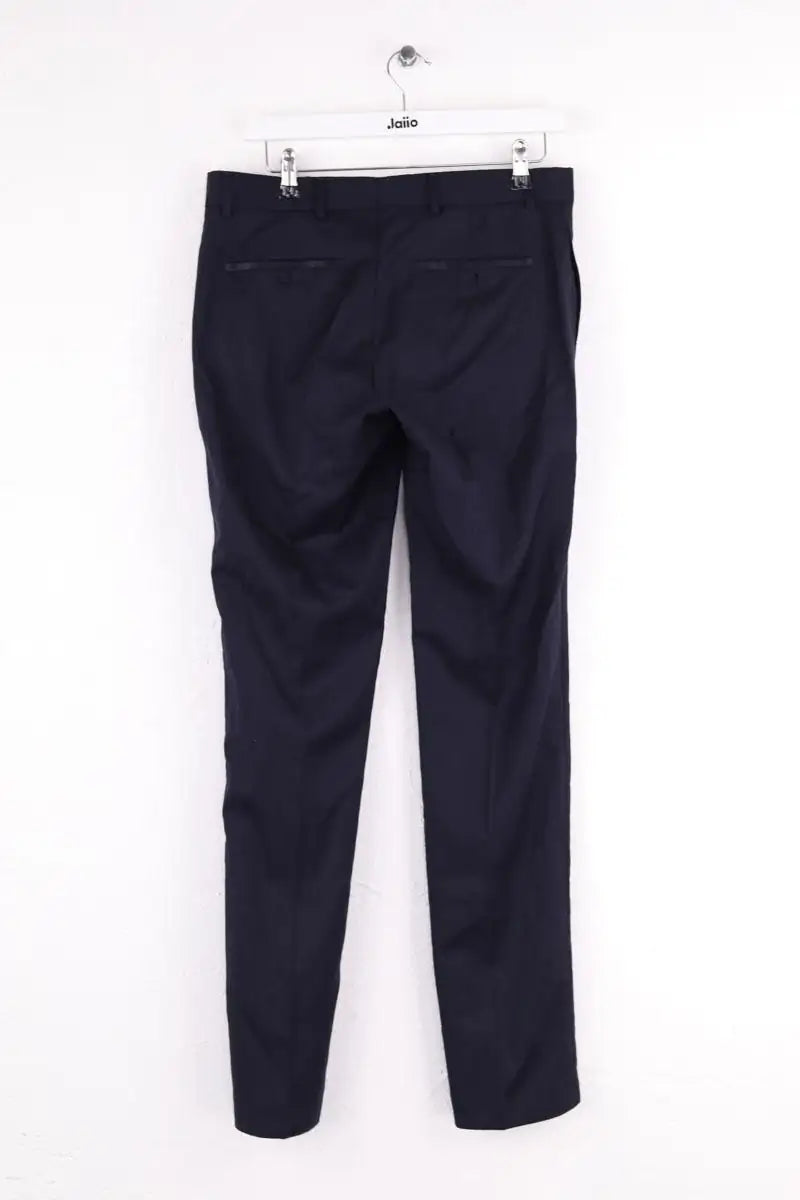 Pantalon droit The Kooples Marine en Laine
