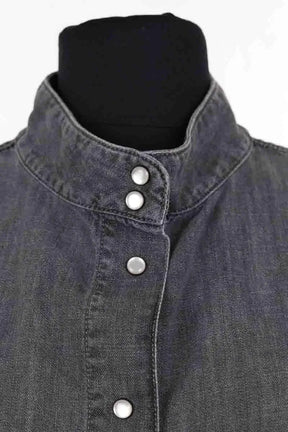 Chemise Jeanne Vouland Anthracite en Coton