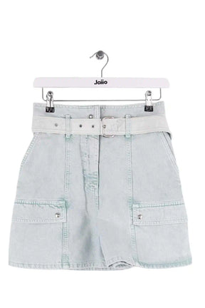 Short Iro Turquoise en Coton, taille XS - Seconde Main
