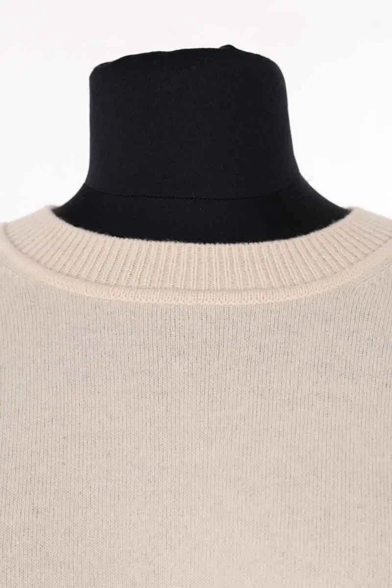 Pull Vanessa Bruno Ecru en Laine