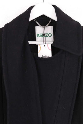Manteau Kenzo Noir en Laine