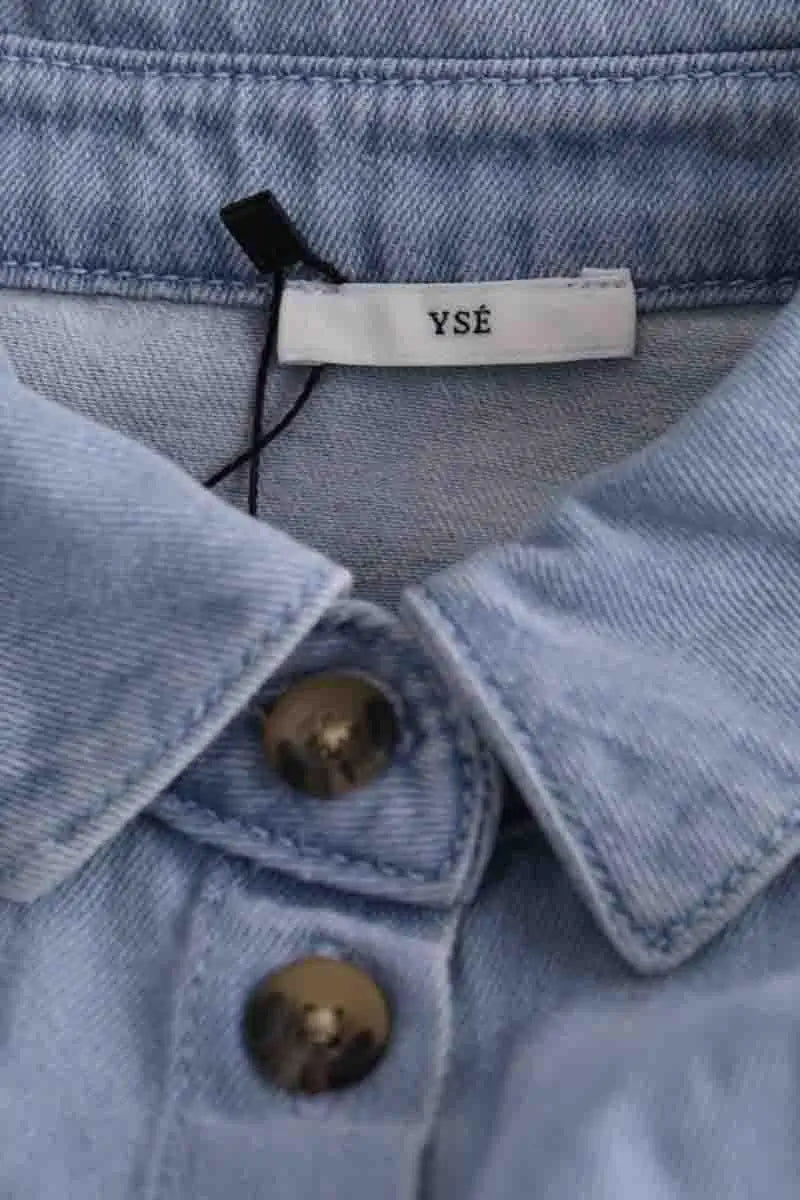 Chemise Ysé Bleu en Coton