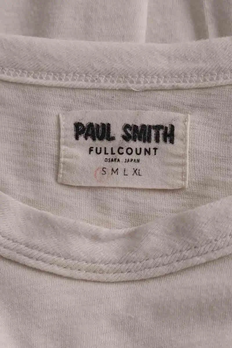 T-shirt Paul Smith Ecru en Coton