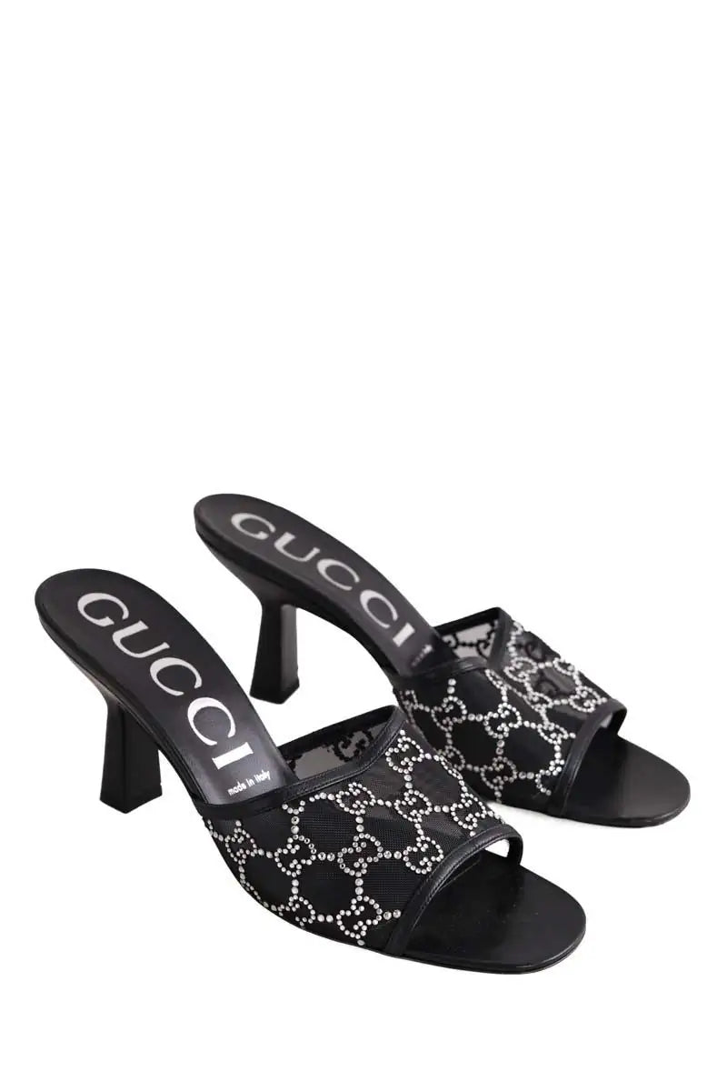 Talons Gucci Noir en Cuir