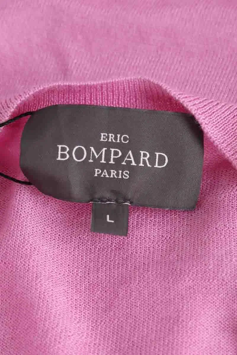 T-shirt Eric Bompard Rose en Cachemire