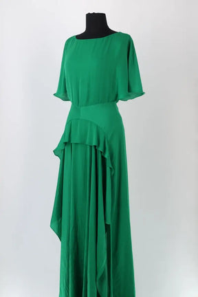 Robe Maje Vert en Synthétique