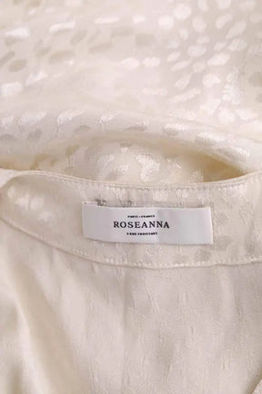Robe Roseanna Blanc en Viscose