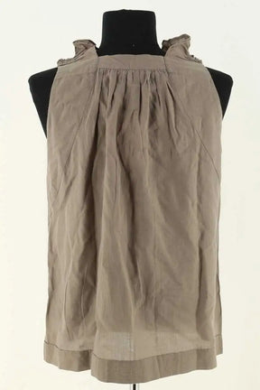 Top sans manche Vanessa Bruno Gris en Coton