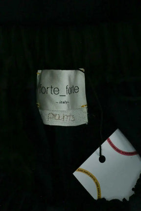 Pantalon droit Forte_Forte Bleu en Viscose