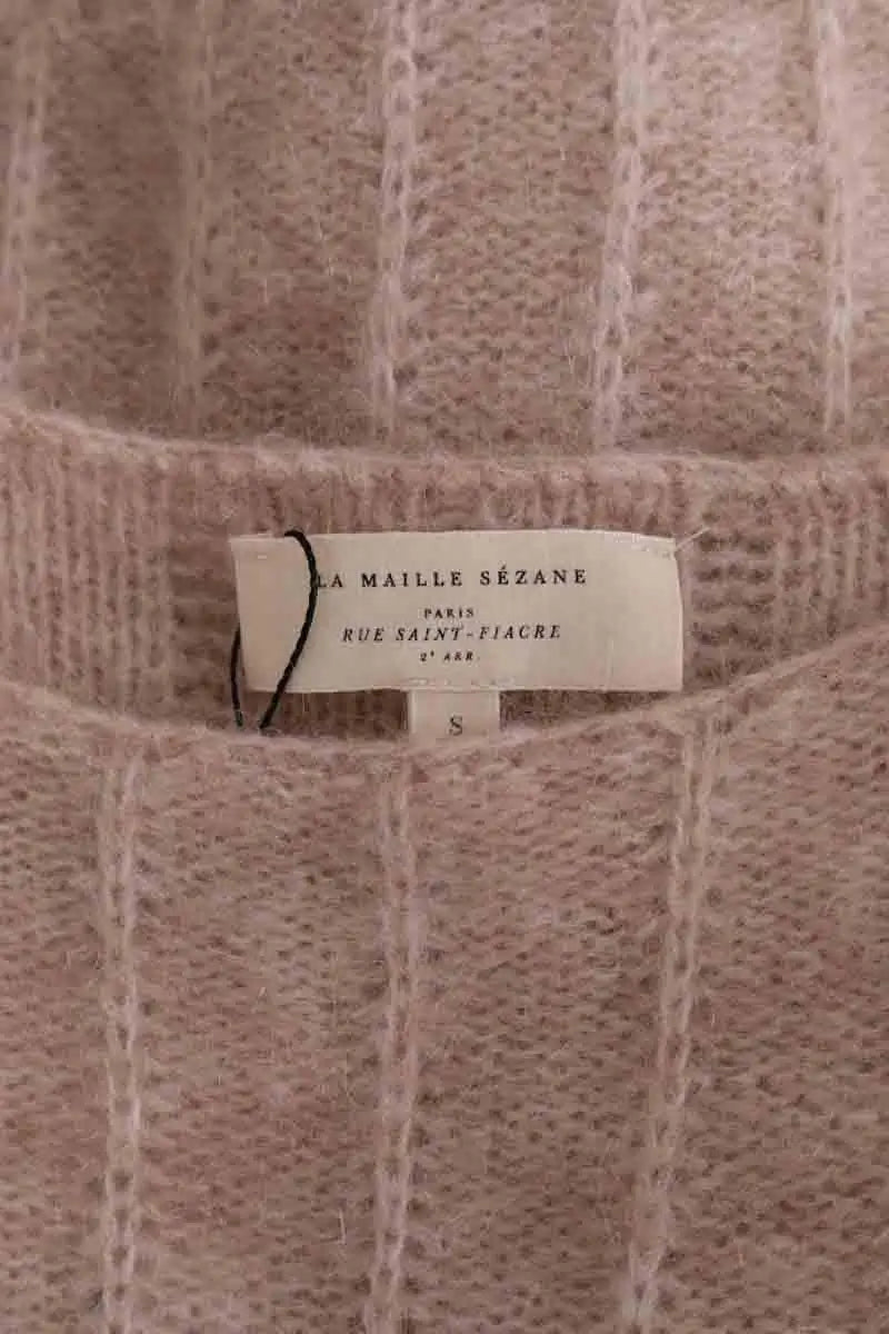Pull Sézane Beige en Laine