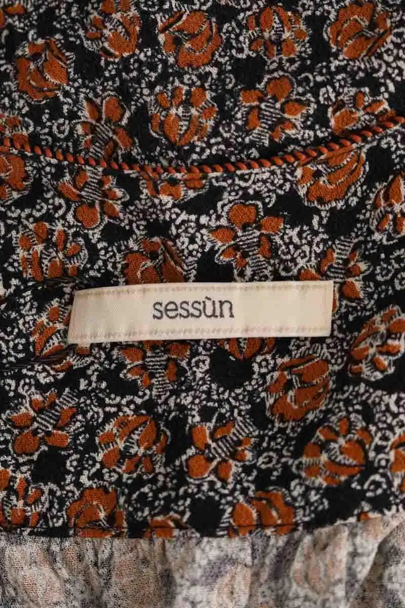 Robe Sessun Marron en Viscose
