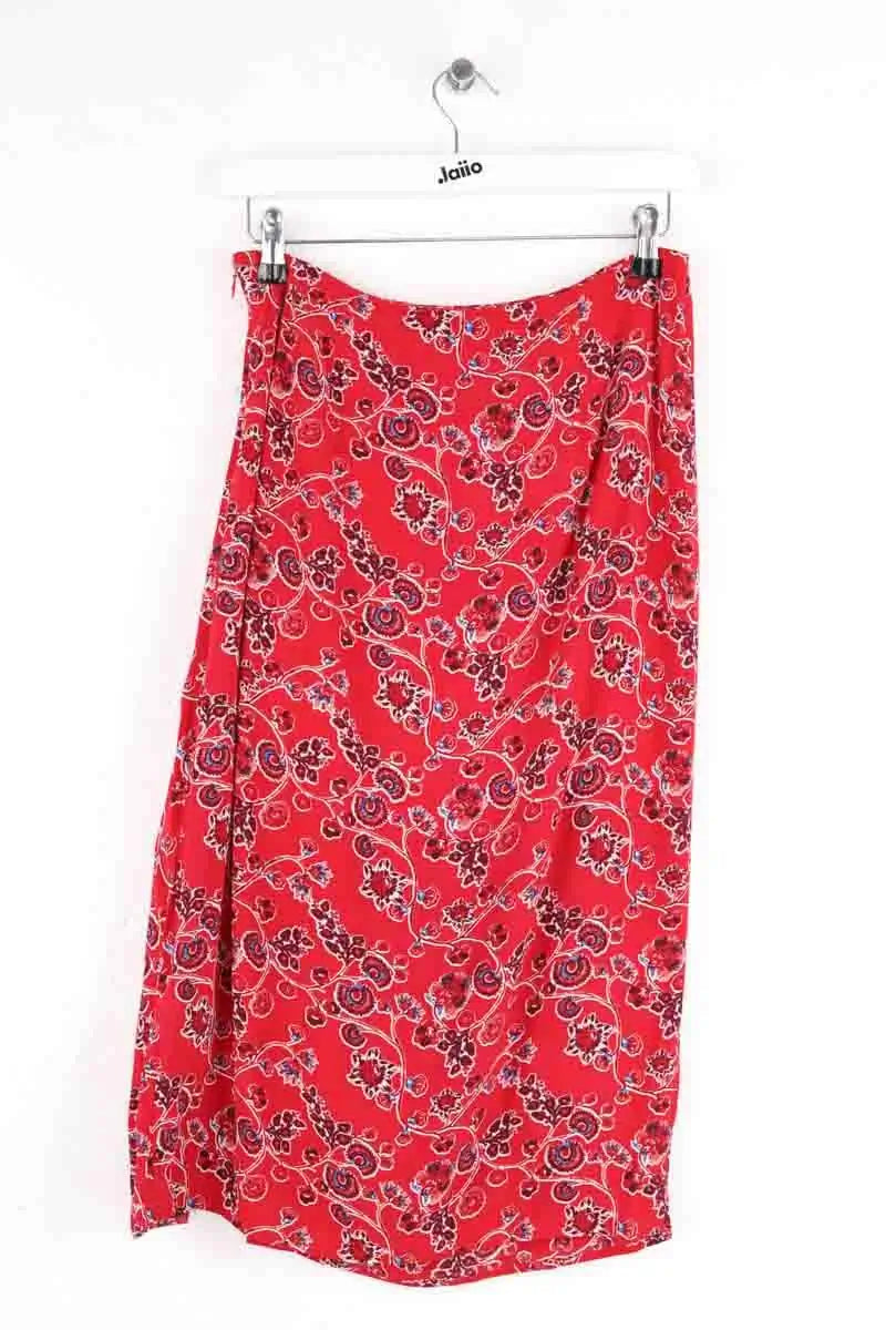 Jupe Ba&Sh Rouge en Viscose