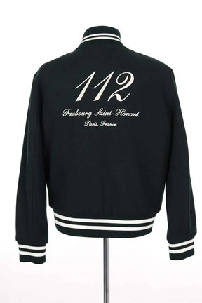 Blouson Sporty & Rich Diana Vert en Laine