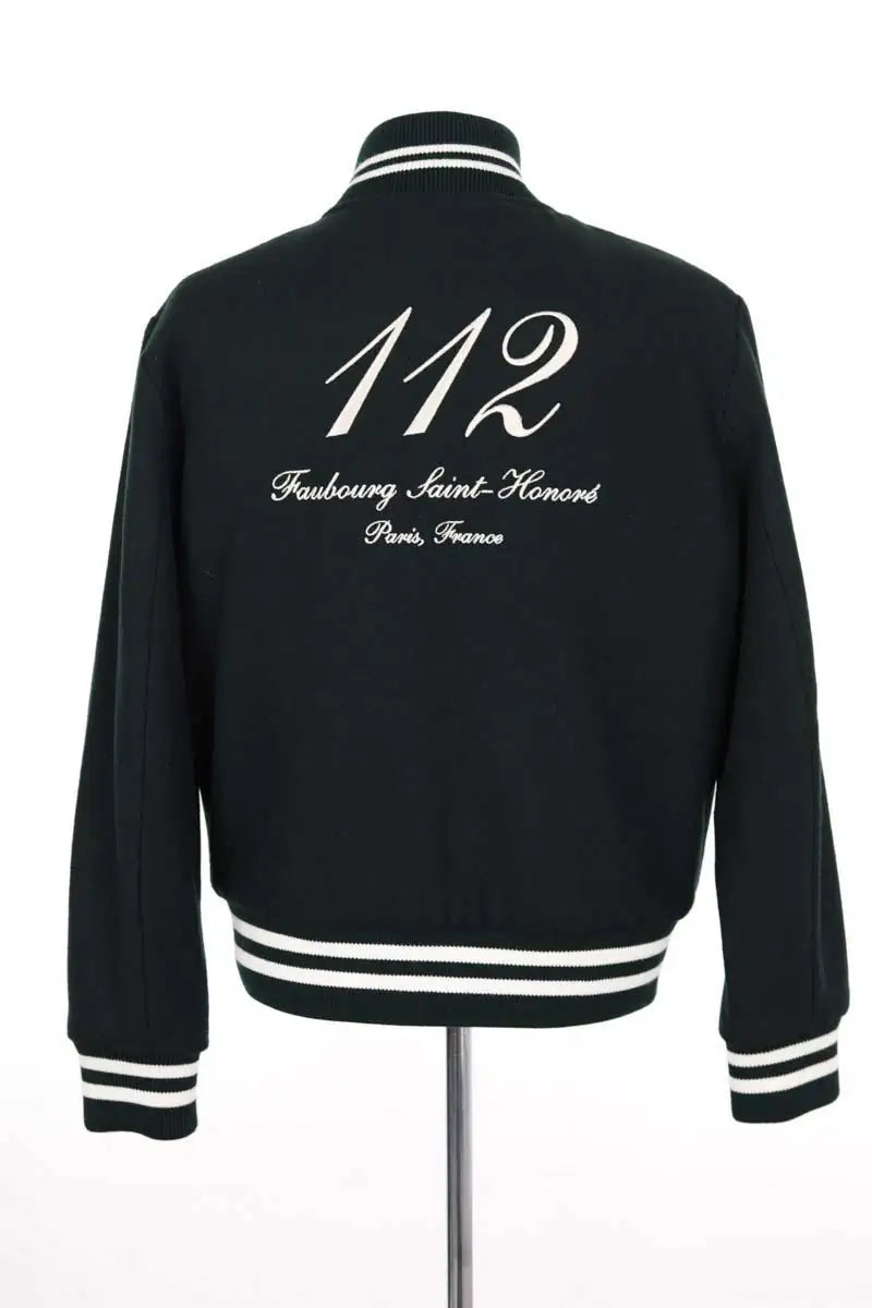 Blouson Sporty & Rich Diana Vert en Laine