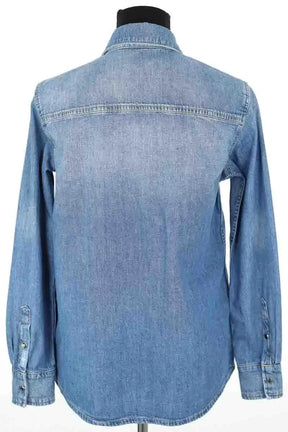 Chemise 7 For All Mankind Bleu en Coton