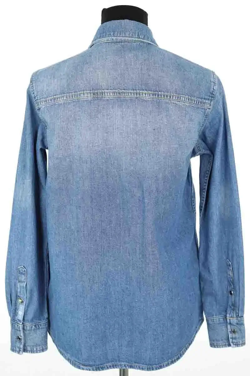 Chemise 7 For All Mankind Bleu en Coton