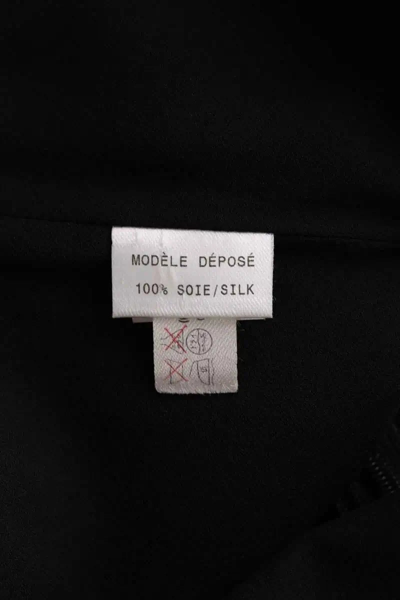 Jupe Paule Ka Noir en Soie