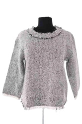 Top Iro Noir en Coton, taille S - Seconde Main