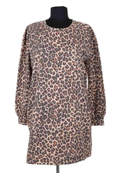 Robe Jeanne Vouland Marron en Coton, taille XS - Seconde Main
