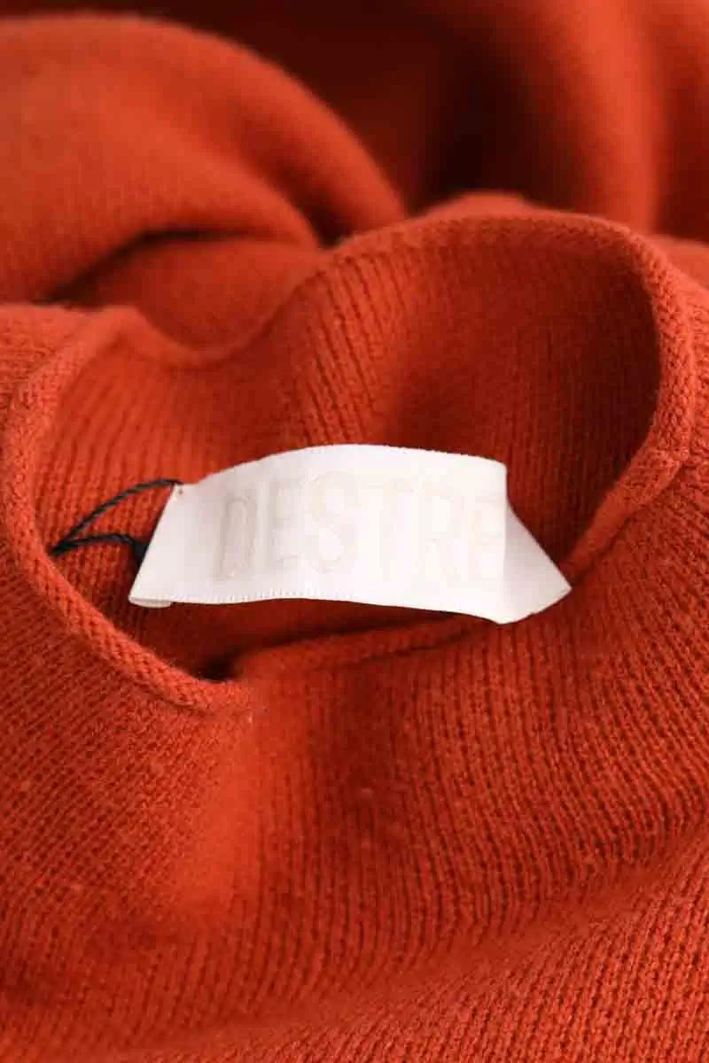 Robe Destree Orange en Laine