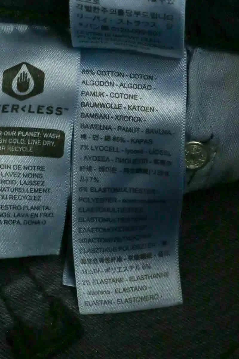 Jean slim W23 L28 Levi's 721 Bleu en Coton