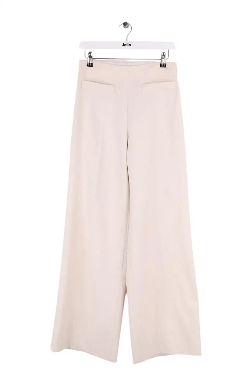 Pantalon Sandro Beige en Laine, taille S - Seconde Main