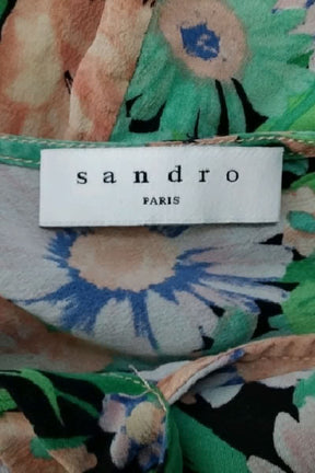 T-shirt Sandro  Vert