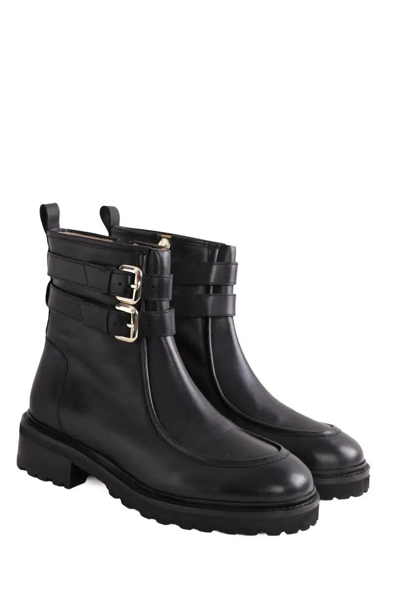 Boots LK Bennett Bennie Noir en Cuir