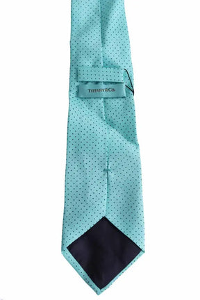 Cravate Tiffany Turquoise en Soie